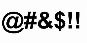 Cursing Clip Art